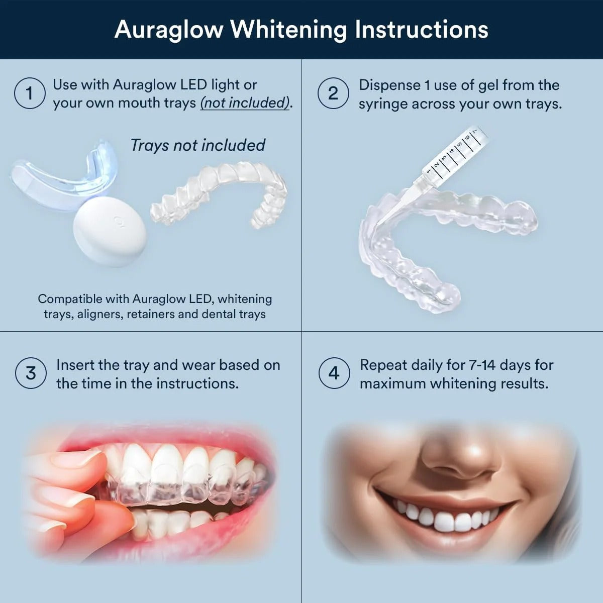 Auraglow 35% Teeth Whitening Gel